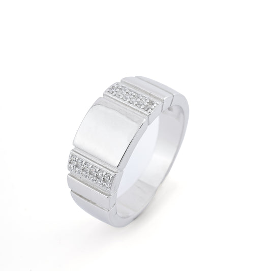 Diamond Brilliant Fusion Men's Ring