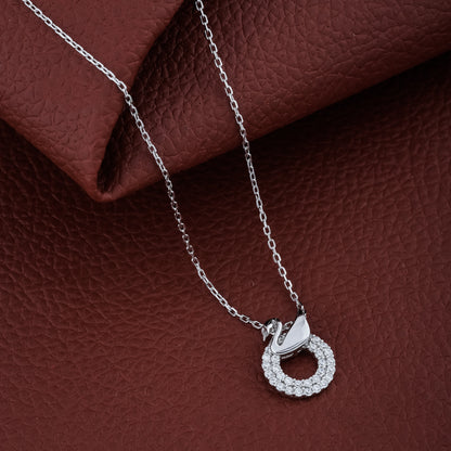 Elegant Duck Pendant Necklace