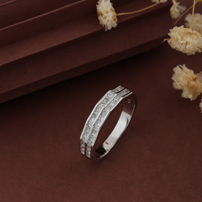 Silver Timeless Elegance Men's Ring