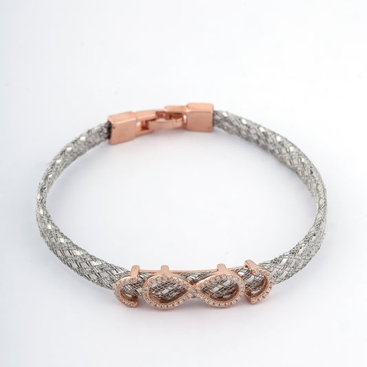 Rose gold bracelet