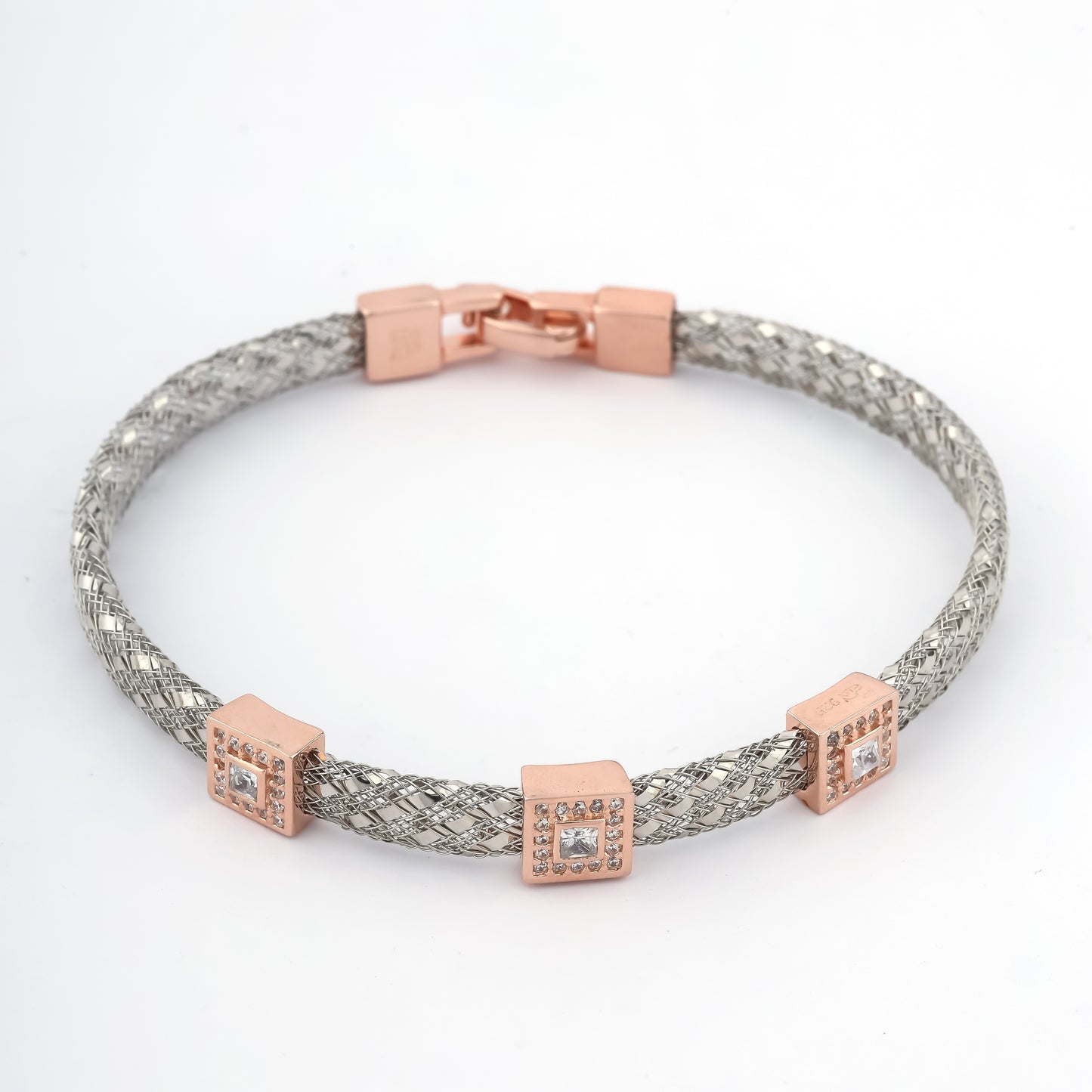 Square belt bracelet