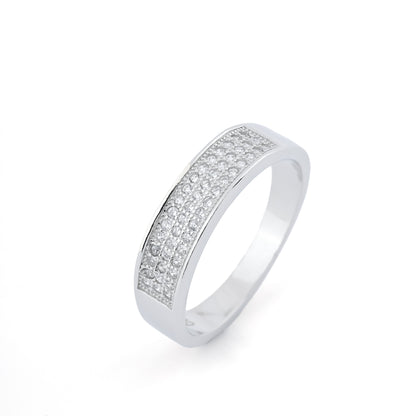 Slim Men's Diamond Ring