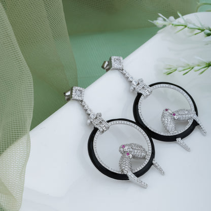 Love Bird Diamond Earring